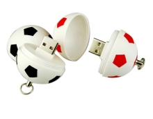 Mini Football Shape USB Flash Drive, Distinctly Football USB Disk
