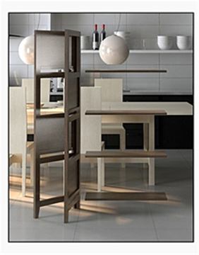 Modern-Style Wooden Bookcase Wall Units