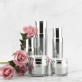 Luxury Silver mashroom shape acrylic cream bottles