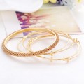 2015 multilayer logam menawan dipersonalisasi gaya Eropa Bangle