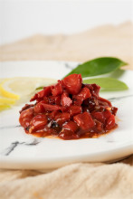 seasoned boiled squid cut