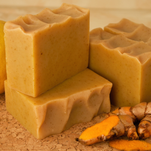 OEM Organic Turmeric Herbal Handmade Soap