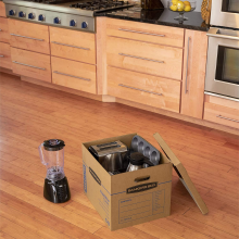 Custom Large Corrugated Paper Clothing Moving Boxes