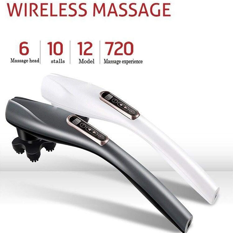 LCD display chiropractic percussion massager handheld deep tissue massager