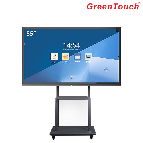 Aanpasbaar whiteboard voor vergaderingen van 85 inch, alles-in-één machine