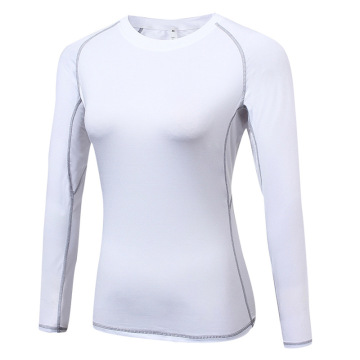 Dry Fit compressieshirt met lange mouwen voor dames