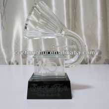 Customized crystal music box