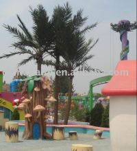 artificial plastic coconut tree