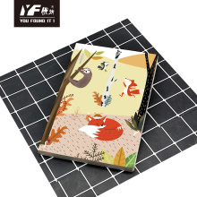 Animal friend soft cover glue notebook