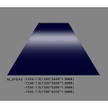 لوح صفائح ألمنيوم أزرق كحلي لامع 1.6 مم