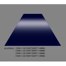 Błyszcząca granatowa blacha aluminiowa 1,6 mm