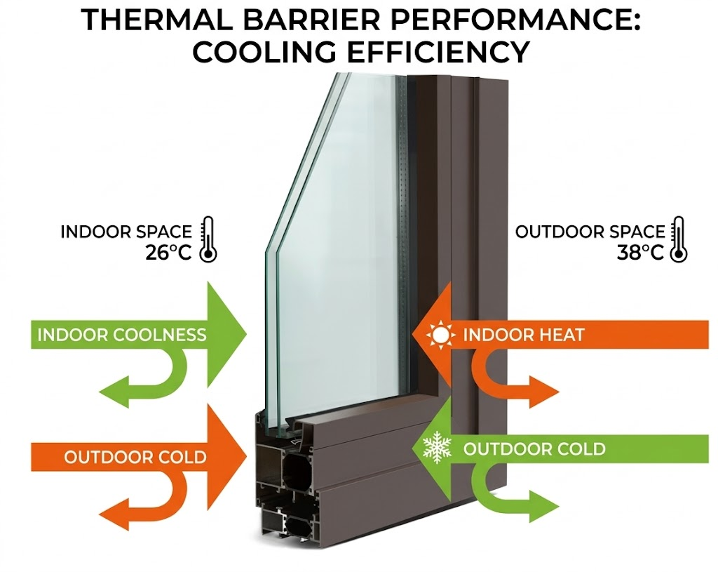 Maelezo ya kiufundi ya Fremu ya Alumini ya Kuvunja Joto na Ukaushaji
