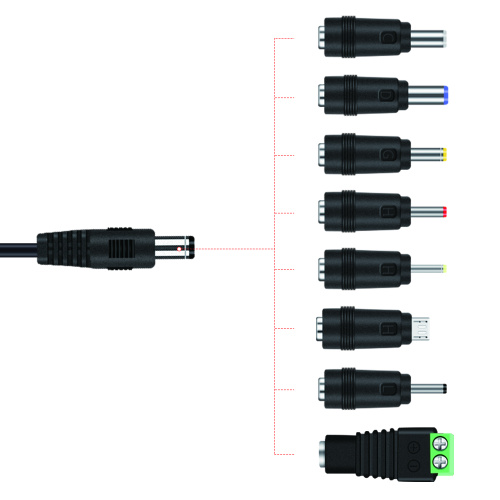 Evrensel 12W Manuel Evrensel Adaptör Şarj Cihazı