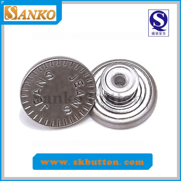 Customized Different Size of Jeans Button