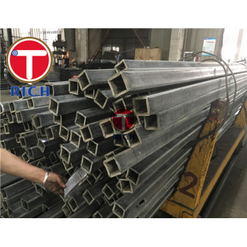 สำหรับโครงสร้างทั่วไป JIS G3466 Steel Square Tubes