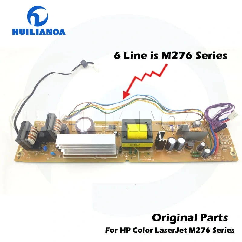 Power Supply Board for HP Laserjet M276 (6 line) Higher Voltage Supply Board RM1-9014 22 0V RM1-9012 110V Printer Parts
