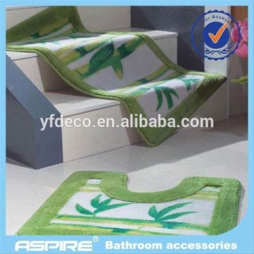 floral bath mats