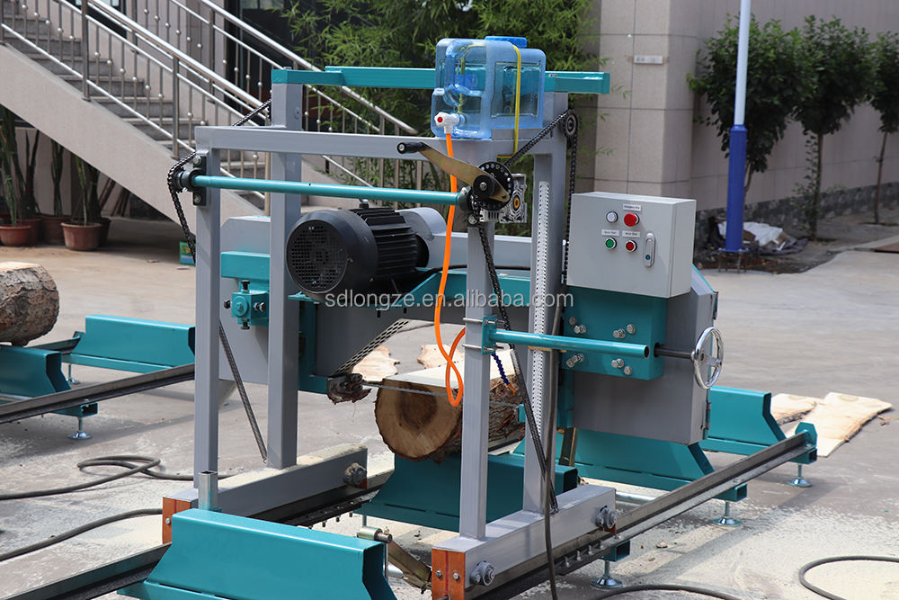 590 mm China Shandong Factory Supply SW26 Pequeña banda portátil Saw Machine estilo horizontal