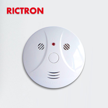 9V DC 배터리로 작동되는 Rictron 화재 감지기 화재 경보기 도매 일반 화재 경보기