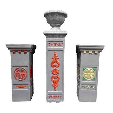 Concrete Balustrade Corner Pillar Molds