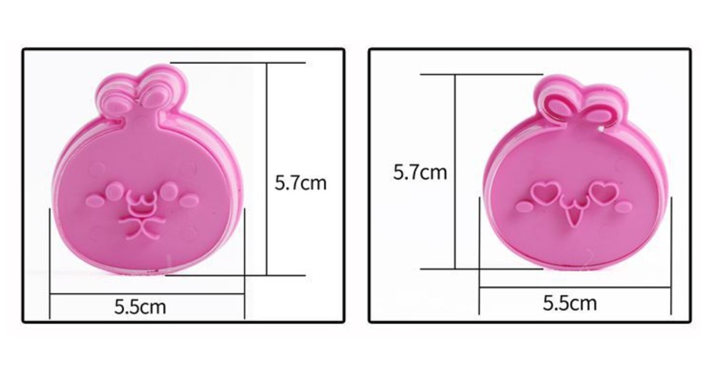 3D Cartoon Biscuit Cookie Mold (9)