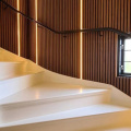 Noise Reduction Fireproof Slat Wooden Wall Board