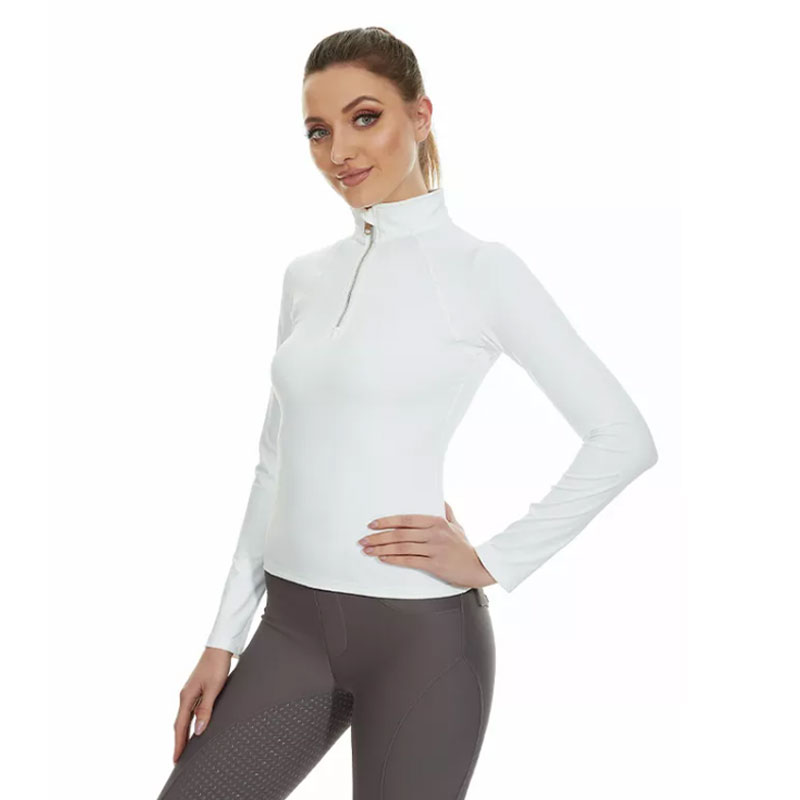 Ladies Equestrian Lengan Panjang Lengan Top