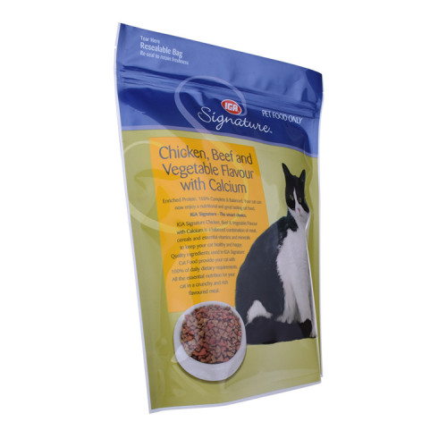 Recyclebare Materialen Ruw Matte Effect Cat Food Pouches