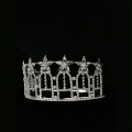 Corona de desfile patriótico de la tiara de la estrella del Rhinestone barato