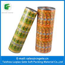 Waterproof Clear Printing Plastic Juice Bottle Labels