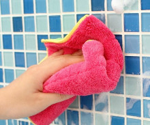 400gsm Edgeless 80/20 Coral Fleece Microfiber Towels