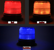 Battery Operated Magnetic amber LED strobe beacon light for trucks