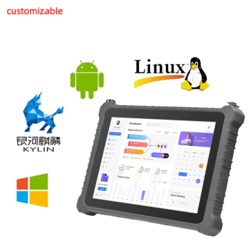 windows10 256G ruggedized industrial pc with GPS