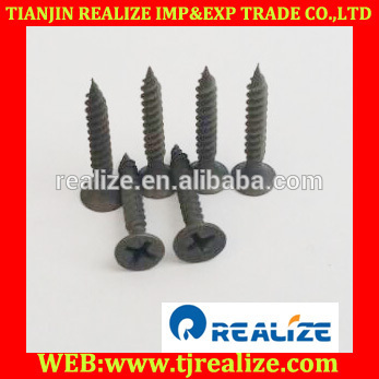Manufacturer of C1022 twinfast thread black phosphated drywall screw