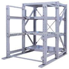 Warehouse Storage Heavy Duty Steel Mold Rack / Drawer Type Rack