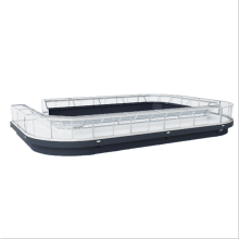 Square Butcher Meat Shop Meat Display Refrigerator showcase