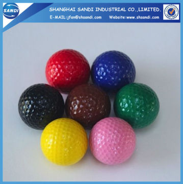 Colorful hard Foam Golf Ball