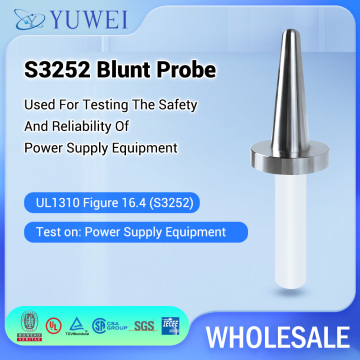 Stainless Steel S3252 Blunt Test Probe Tool UL1310 Figure 16.4
