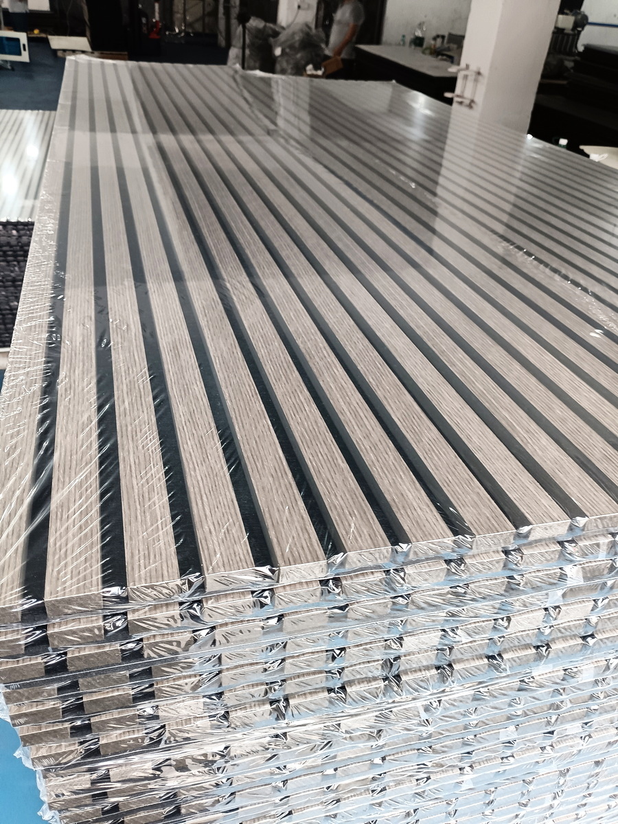 MDF Sound Barriers Wood Wall Acoustic Panel