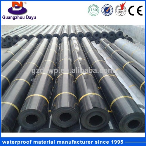 Low Price Waterproof Black Plastic Rolls 1.5Mm Hdpe Geomembrane