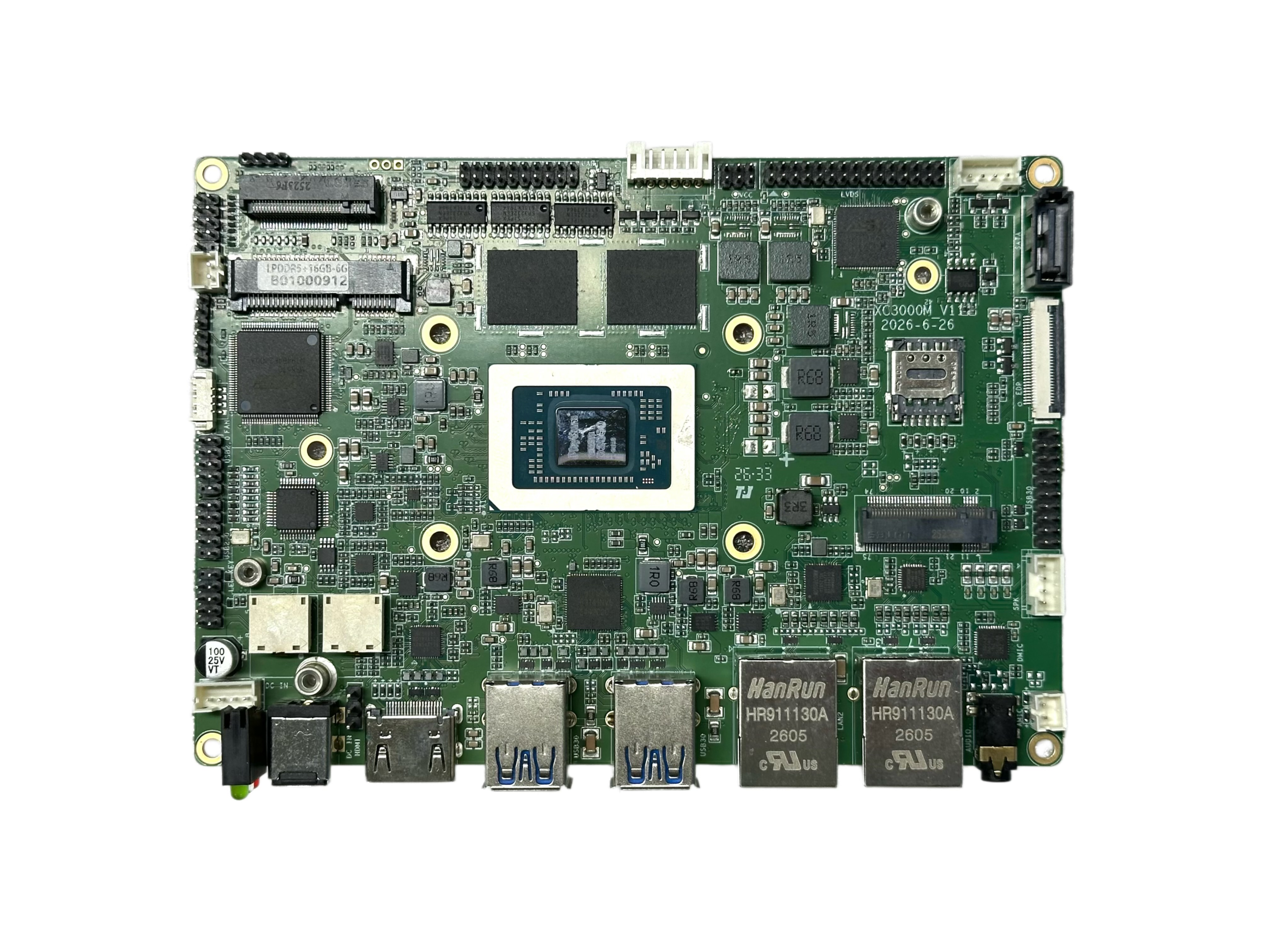 Промышленная встраиваемая материнская плата с двумя Gigabit Ethernet Dual Gigabit Ethernet Industrial Embedded Mainboard