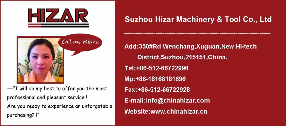 Hizar Auto Multi-function Countertop Machine for Cutting Profiling Grinding Milling Drilling and Rolling Table