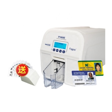 NFC PVC Business ID Card Printing Machine for Weddings