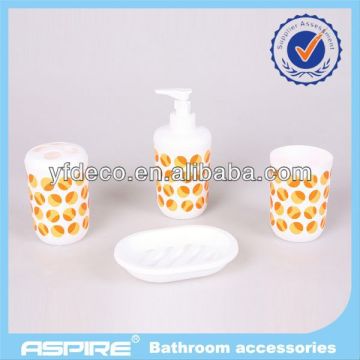 Fashion plastic bath set