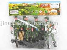 Plastic Toy, Soldier Set(4in1)