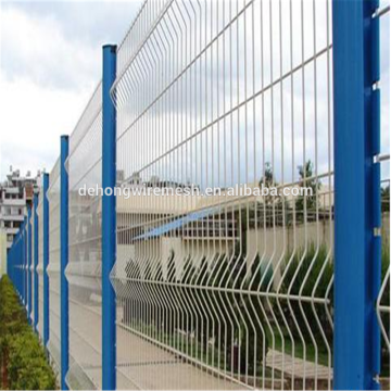 Galvanized Triangle Bend Welded Fence