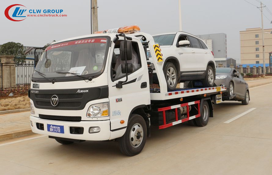 سيارات سحب مسطحة جديدة FOTON Aumark 4.2m