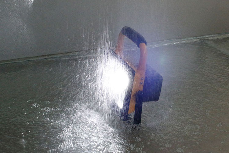 hot sale rechargeable Ternary Li-battery 300W construction site led work light