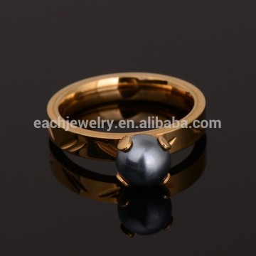 Black Pearl Ring Designs for Men