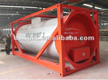 Hydrochloric acid ISO 20feet tank container